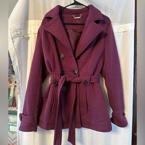 Lovely plum jacket